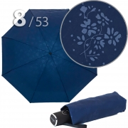 Зонт Три Слона L-4806 (F) 17906 Цветы Синий, компактный