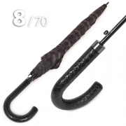 Зонт трость Три Слона M2182 (N) 15322 Клетка (плетеная ручка)