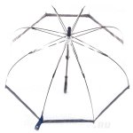 Зонт трость женский прозрачный Fulton L041 033 Синий