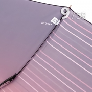 Зонт Три Слона L-3992 (A) 18179 Горох Полоска розовый