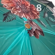 Зонт Три Слона L-3825 (P) 18274 Цветочное королевство зеленый (сатин)