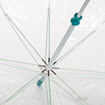 Зонт трость женский прозрачный Fulton Julie Dodsworth L775 2672 Rose Cottage (Дизайнерский)