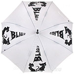 Зонт трость женский H.DUE.O H415 11507 Кошки Белый