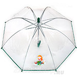 Зонт детский прозрачный ArtRain 1501 10548 Русалочка