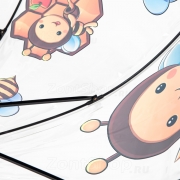 Зонт детский прозрачный, свисток Diniya 2651 (16305) Пчелка