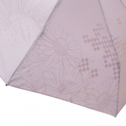 Компактный облегченный зонт Три Слона L-4898 (C) 17907 Цветы бабочки Бежевый