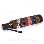 Зонт женский Zest 23917 10541 Цветные полосы с узорами