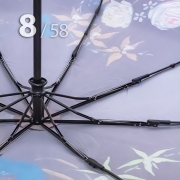 Зонт Три Слона L-3825 (R) 18529 Синие маки (сатин)