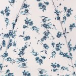 Зонт трость женский Fulton L056 2768 Porcelaine Blue Белый Синие цветы