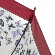 Зонт трость женский прозрачный Fulton L042 4327 Мечта бабочки