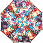 Зонт женский LAMBERTI 74742 (16063) Разноцветный дом
