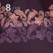 Зонт Три Слона L-3899 (B) 18434 Цепочки серый, женский