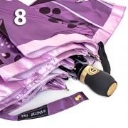 Зонт Три Слона L-3854 (A) 18763 Цветы, Сиреневый (сатин)