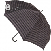 Зонт трость Три Слона M2182 (N) 15317 Клетка (плетеная ручка)