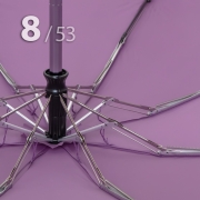 Зонт Три Слона L-4898 (C) 17908 Цветы Графика Сиреневый, компактный облегченный