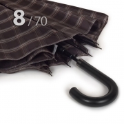 Зонт трость Три Слона M2182 (L) 11457 Клетка (гладкая ручка)