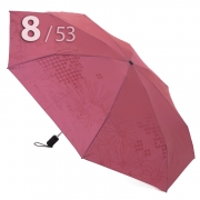 Зонт Три Слона L-4898 (C) 17911 Цветы Графика Розовый, компактный облегченный