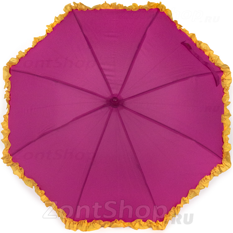 Зонт детский ArtRain 1652 10506 рюши Малиновый