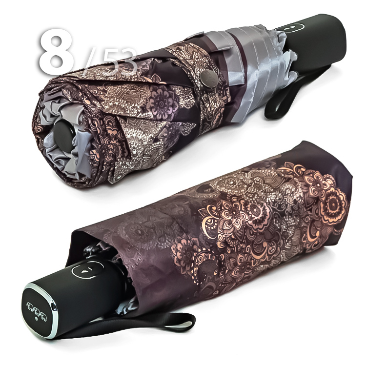 Зонт Три Слона L-4822 (A) 18485 Волшебство орнамента, компактный облегченный