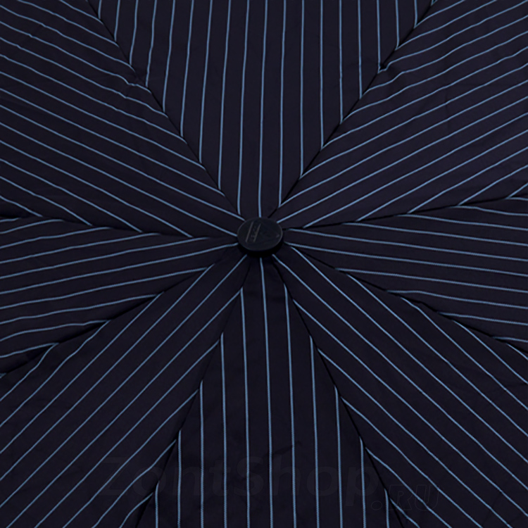 Зонт Fulton G818 2639 Синий с голубыми полосками, стальной каркас