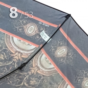 Зонт Три Слона L-4822 (A) 18484 Узор в позолоте, компактный облегченный