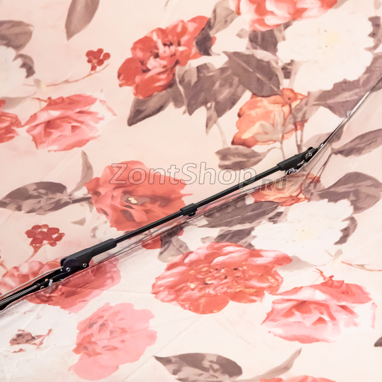 Зонт Три Слона L-3880 (A) 18774 Пионы двухсторонний золотой (сатин)