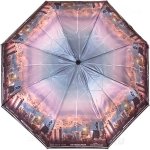 Зонт женский Три Слона 882 14154 Радужные краски мегаполиса (сатин)