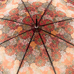 Зонт трость женский Zest 51616 7115 Бархатные цветы (с чехлом)