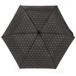 Зонт женский Doppler 722365BW02 BLACK&WHITE 14960 Паутинка черный