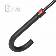 Зонт трость Ame Yoke L70-8S (02) Синий (усиленный, при ветре не выворачивается)