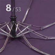 Зонт Три Слона L-4806 (E) 18195 Розы Фиолетовый, компактный