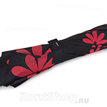 Зонт трость женский H.DUE.O H404 F (4) 11504 Ромашки красные
