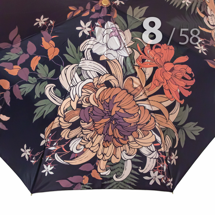 Зонт Три Слона L-3825 (N) 18524 Желтые хризантемы (сатин)