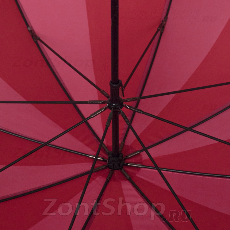 Зонт трость женский Fulton Lulu Guinness L720 2678 Поцелуй (Дизайнерский)