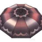 Зонт женский Три Слона L3100 13970 Переливы коричневый серый