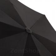 Зонт DAIS 7705 Черный, ручка полукрюк