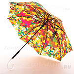 Зонт трость женский Zest 51616 7109 Мозаика (с чехлом)