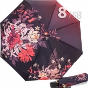 Зонт Три Слона L-3825 (N) 18526 Красные хризантемы (сатин)