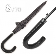 Зонт трость Три Слона M2182 (N) 15317 Клетка (плетеная ручка)