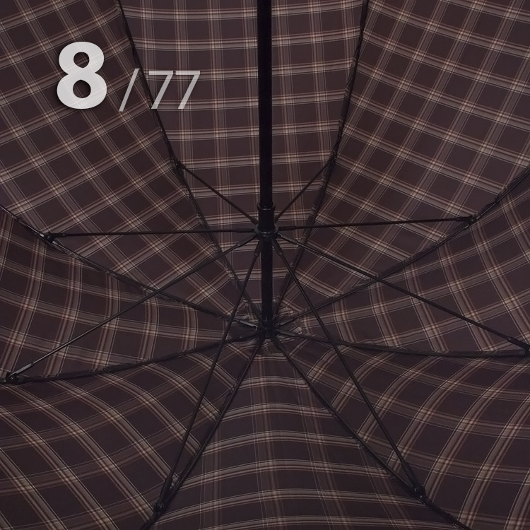 Зонт трость Три Слона 1771 11864 Клетка, мужской