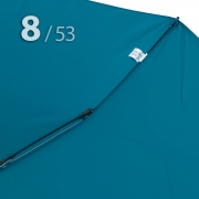 Зонт Три Слона L-4806 (F) 17905 Цветы Бирюзовый, компактный