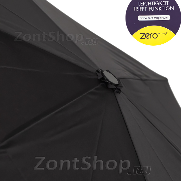 Зонт Doppler 744563DSZ Черный, легкий