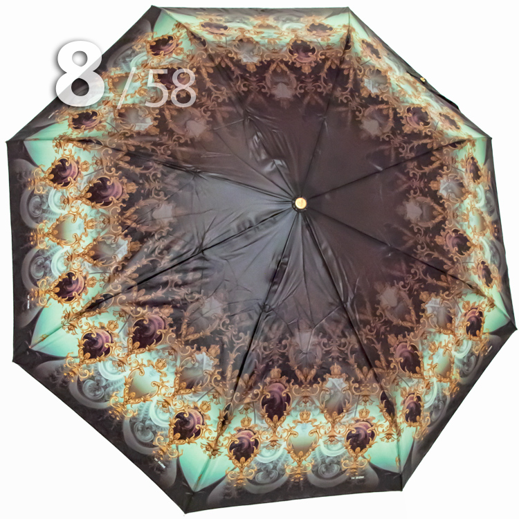 Зонт Три Слона L-3899 (A) 18502 Узор в позолоте