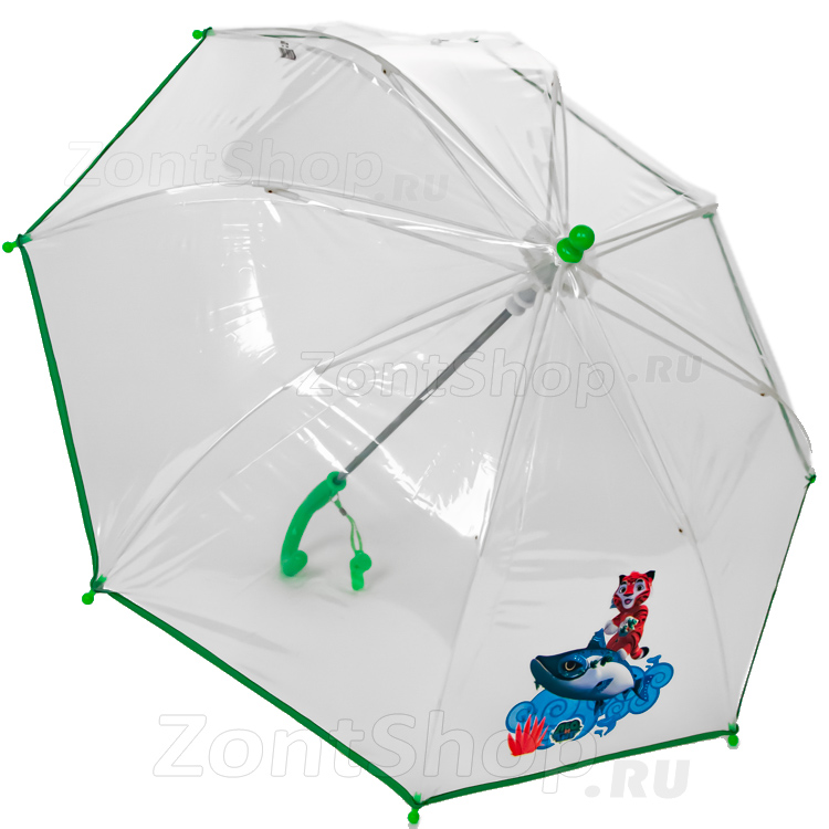 Зонт детский прозрачный ArtRain 21503 16737 Лео и Тиг