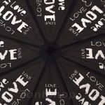 Зонт женский H.DUE.O H158 11769 Love проявляющийся в дождь рисунок