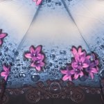 Зонт женский DripDrop 975 15266 Цветочное таинство