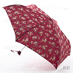 Зонт женский Fulton Cath Kidston L768 2852 Цветы Бордо (Дизайнерский)