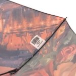 Зонт женский DripDrop 974 14483 Закат в розах (сатин)