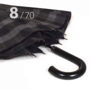 Зонт трость Три Слона M2182 (L) 11456 Клетка (гладкая ручка)