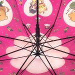 Зонт детский со свистком Torm 14805-1 13152 Аниме малиновый полупрозрачный